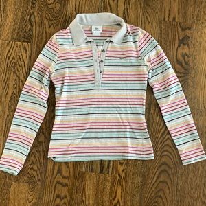 Lacoste striped cotton tee